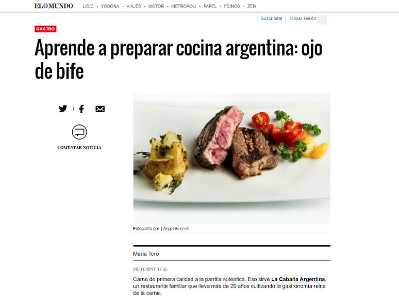 Ver articulo La Cabaña Argentina de El Mundo en pdf